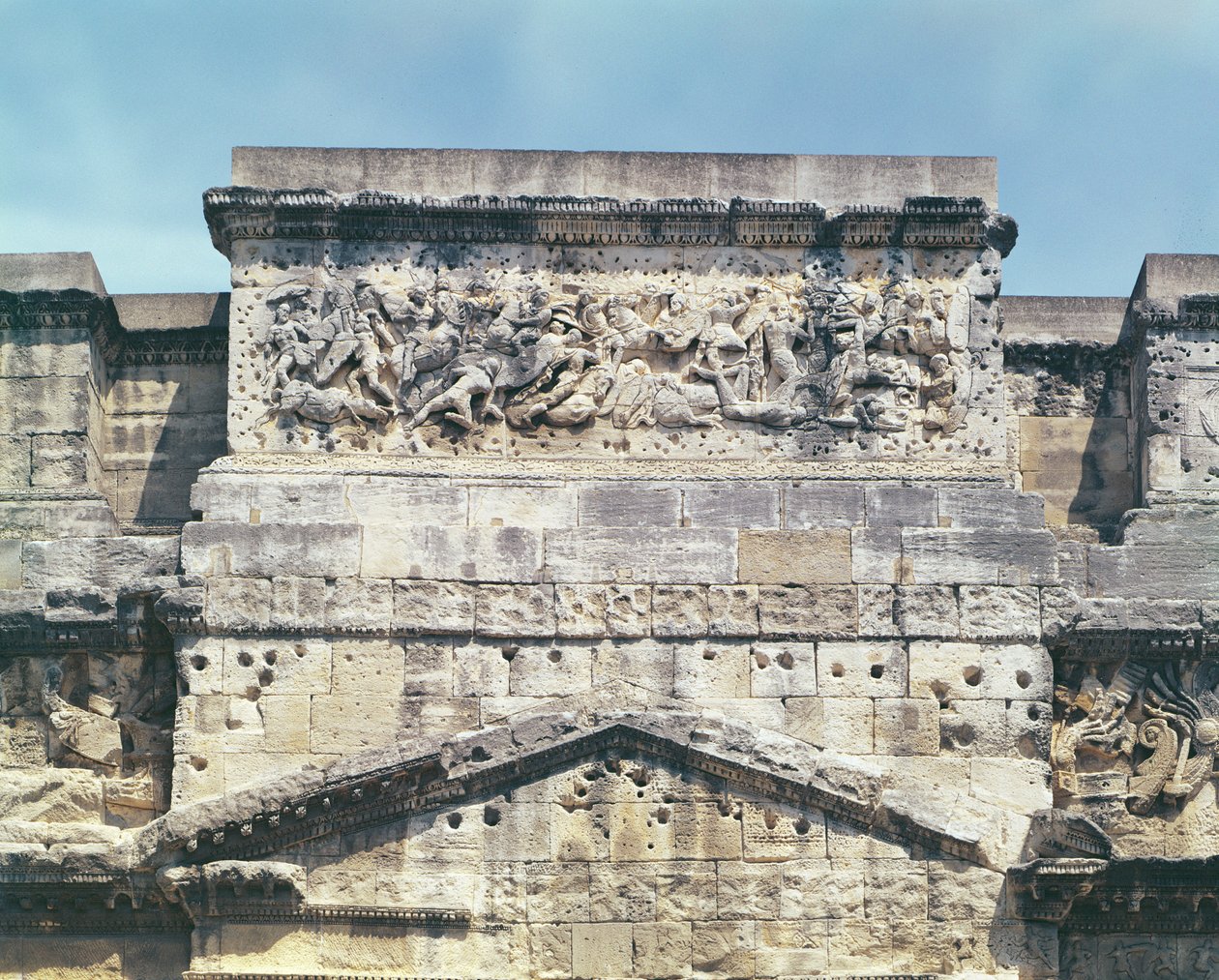 Architraw Łuku Triumfalnego od strony południowej autorstwa Roman