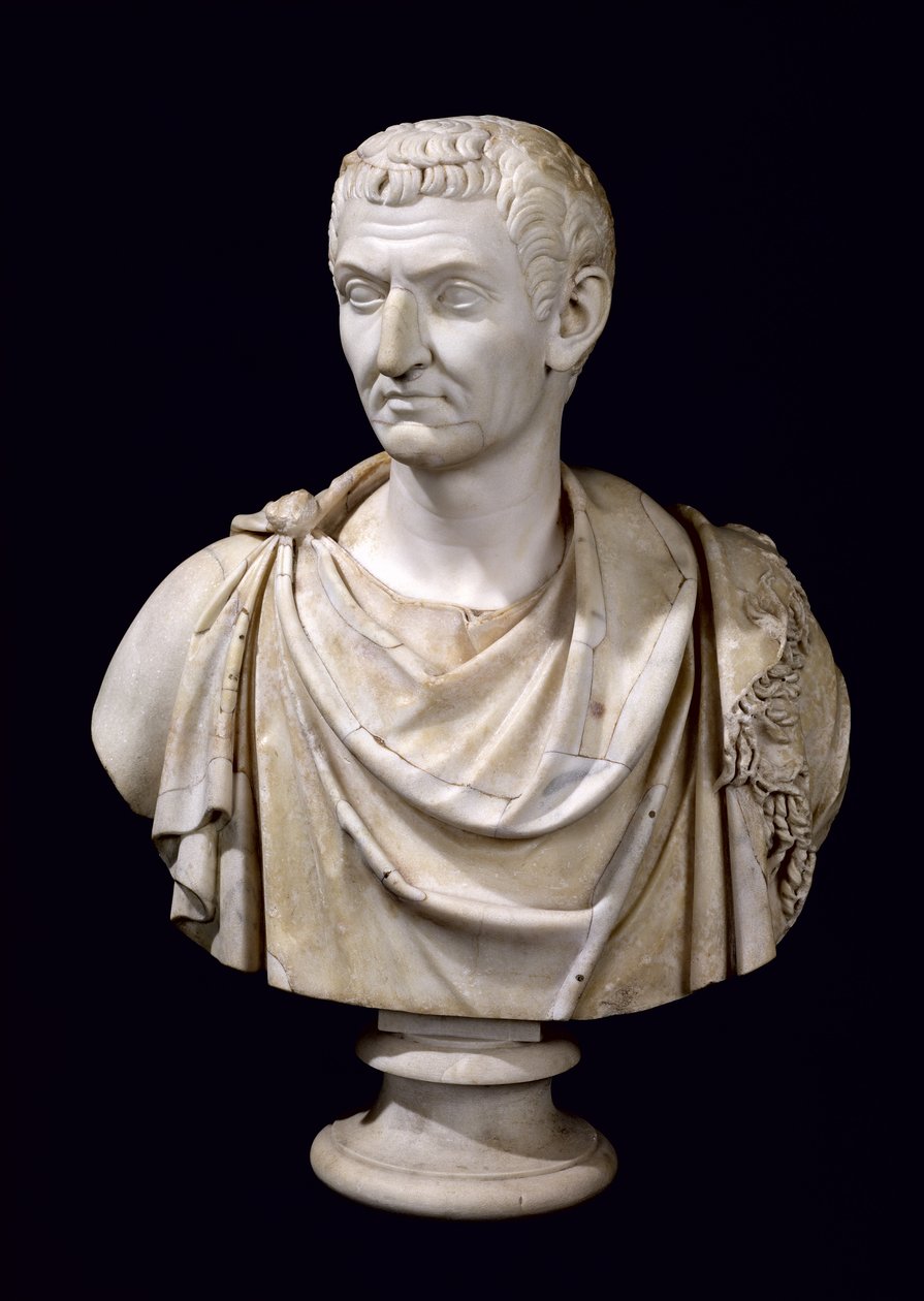Popiersie Marka Cocceius Nerva (ok. 30-98 ne) autorstwa Roman