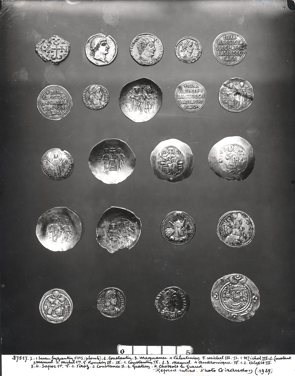 Monety bizantyjskie, rzymskie i sasanidzkie, 04-12 wiek autorstwa Roman