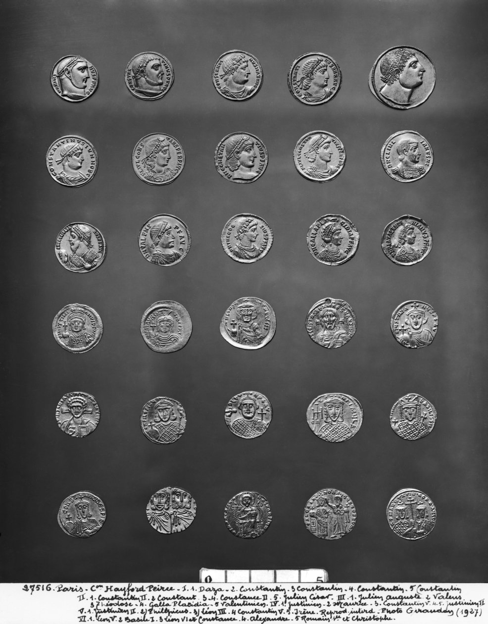Monety bizantyjskie i rzymskie, IV-X w. (złoto) autorstwa Roman