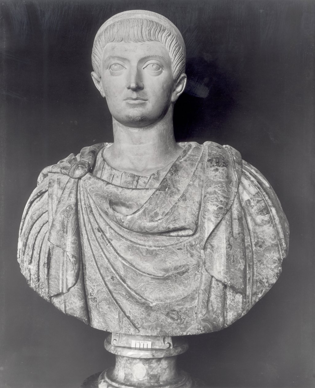 Konstantyn I (ok.274-337) ok.350 rne (marmur) autorstwa Roman