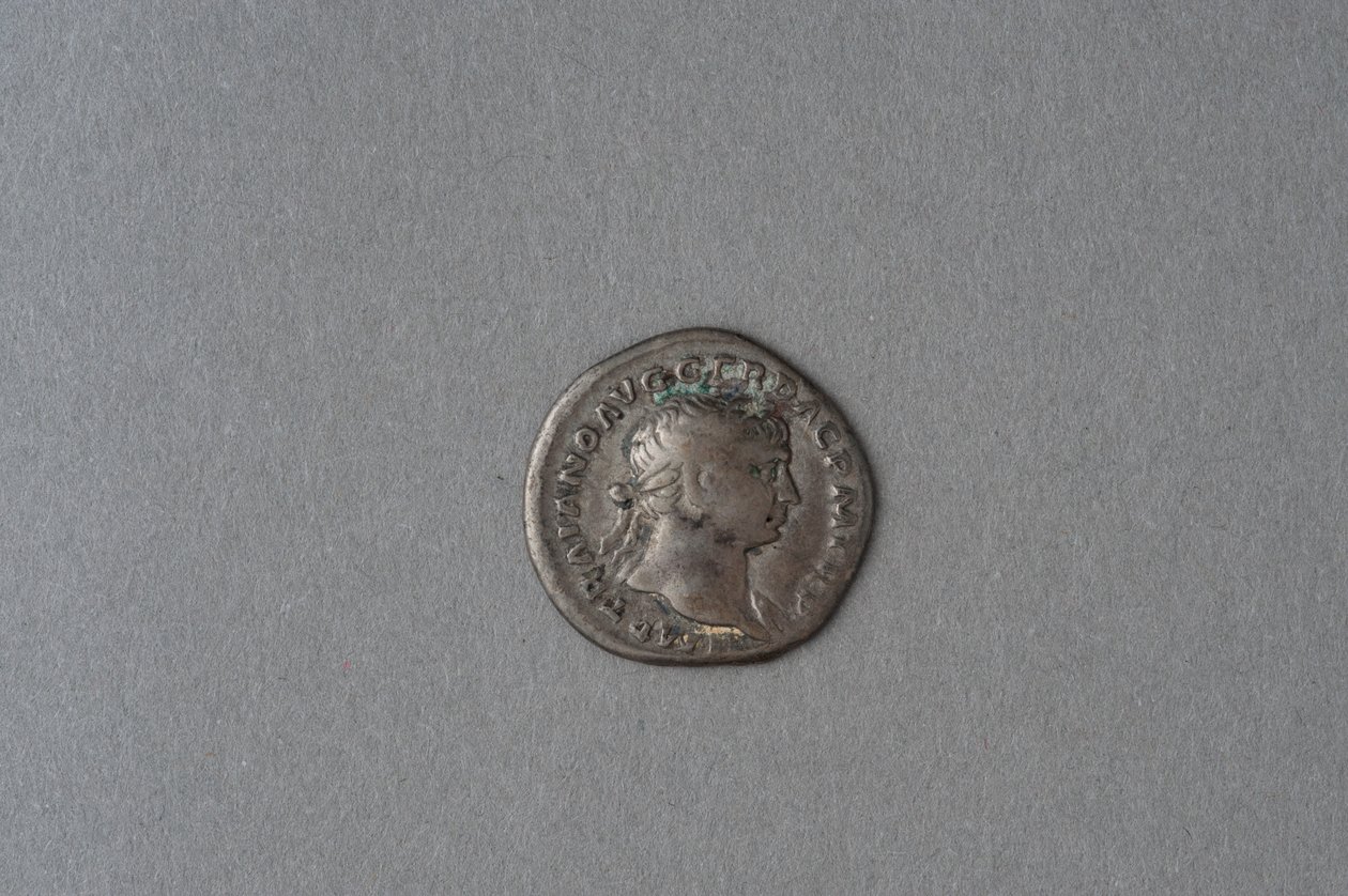 Denar Trajana (brąz) autorstwa Roman