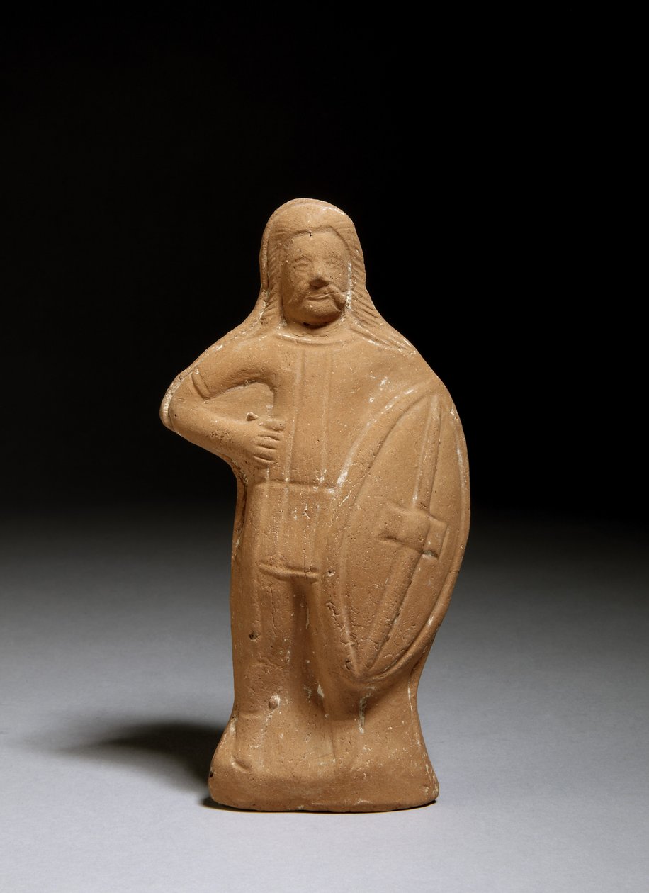 Figurka barbarzyńcy (terakota) autorstwa Roman