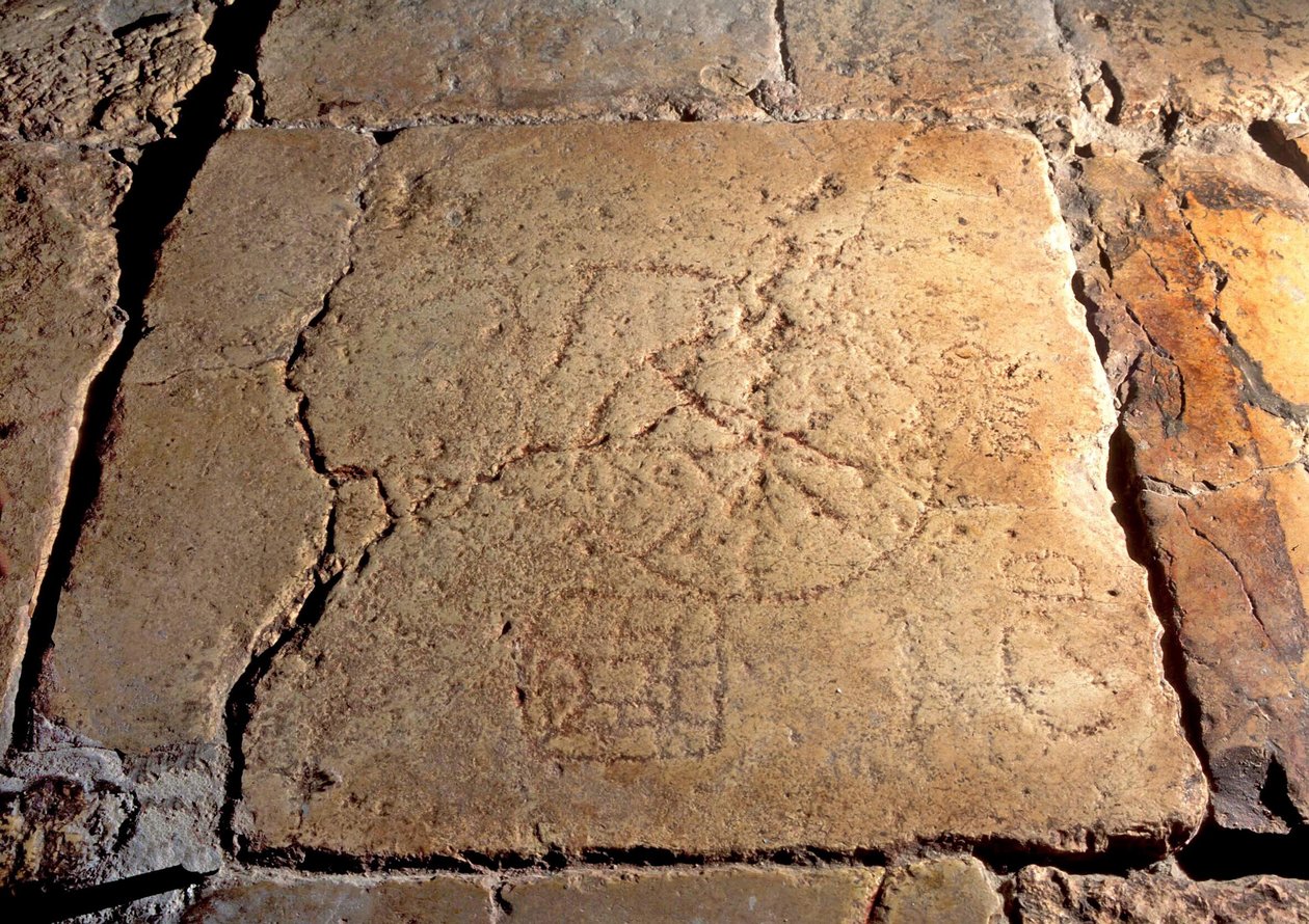 Lithostrotos, starożytny rzymski chodnik autorstwa Roman