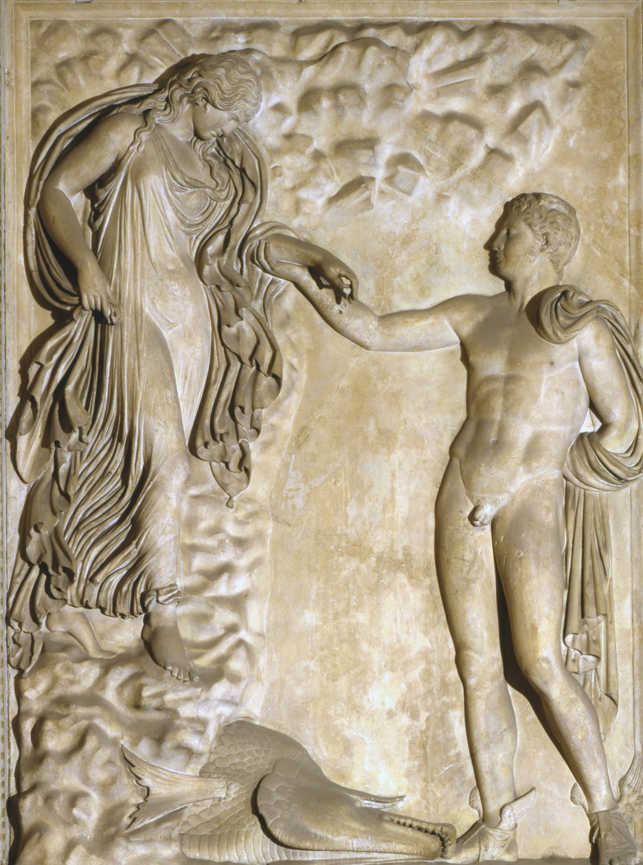 Perseusz i Andromeda (marmur) autorstwa Roman