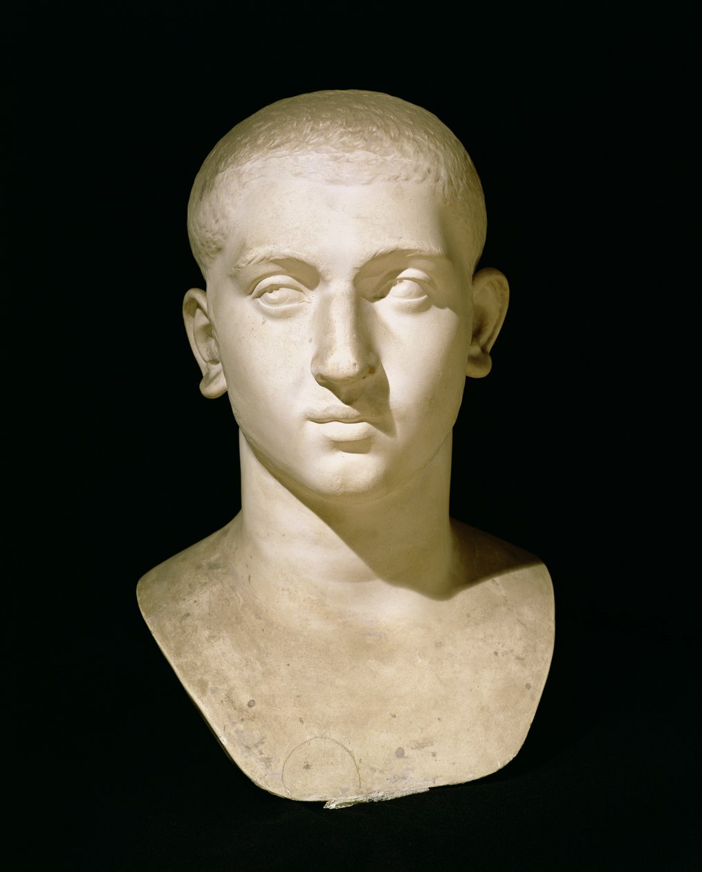 Popiersie portretowe cesarza Sewera Aleksandra (AD 205-35) (marmur) autorstwa Roman