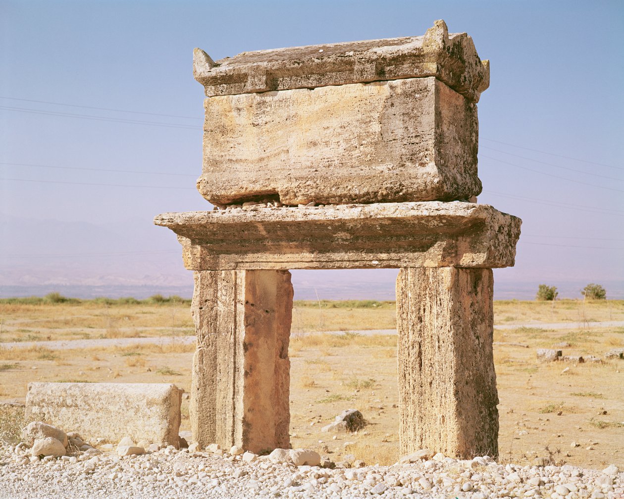 Podwyższony sarkofag, II-III wiek autorstwa Roman