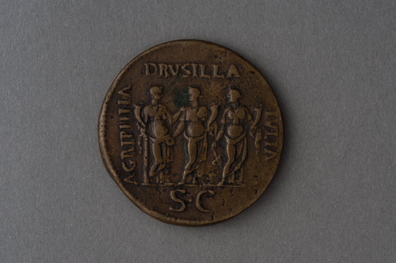 Sestertius Kaliguli (brąz) autorstwa Roman