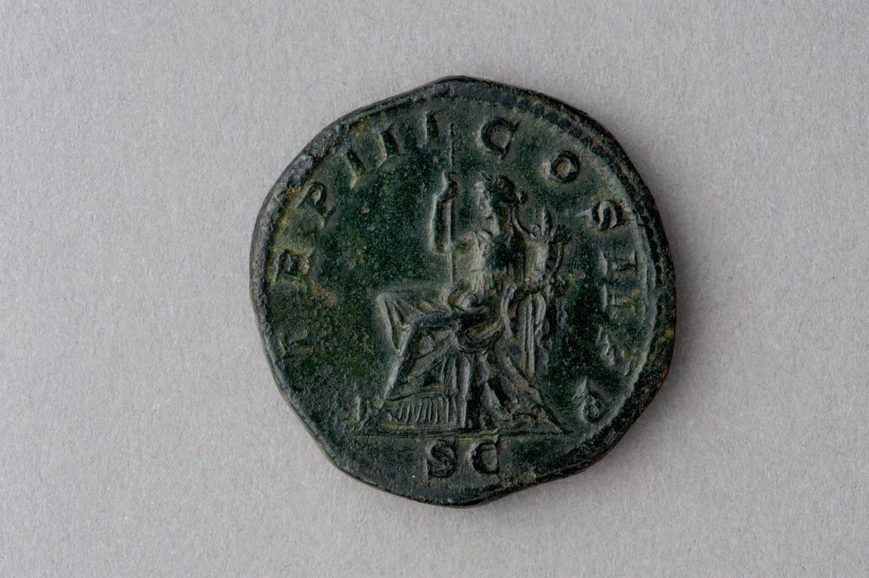 Sestercjusz z Gety (brąz) autorstwa Roman