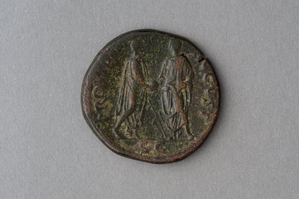 Sestercjusz Tytusa (brąz) autorstwa Roman