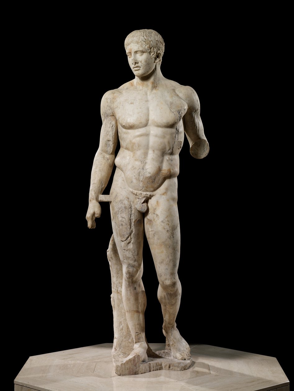 Doryfory, 120-50 pne (marmur z pentelizmu) autorstwa Roman