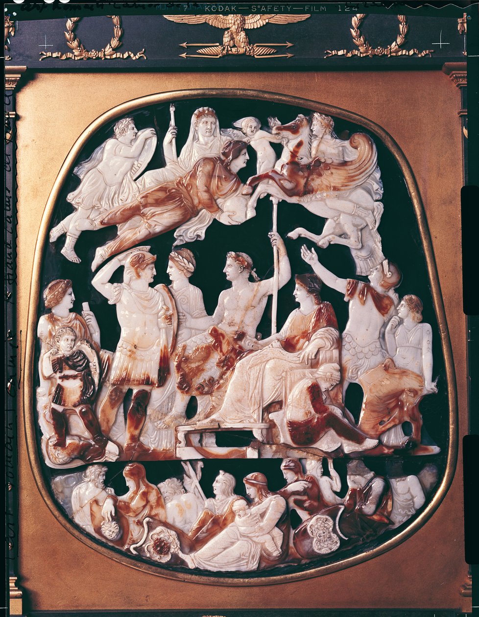 Wielka Kamea Francji (agat) autorstwa Roman