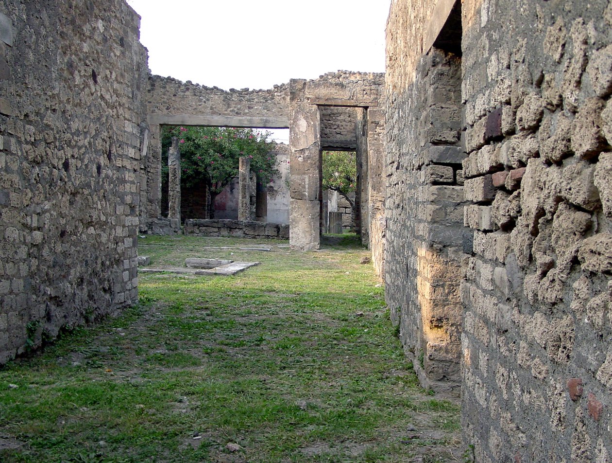 Widok na atrium autorstwa Roman