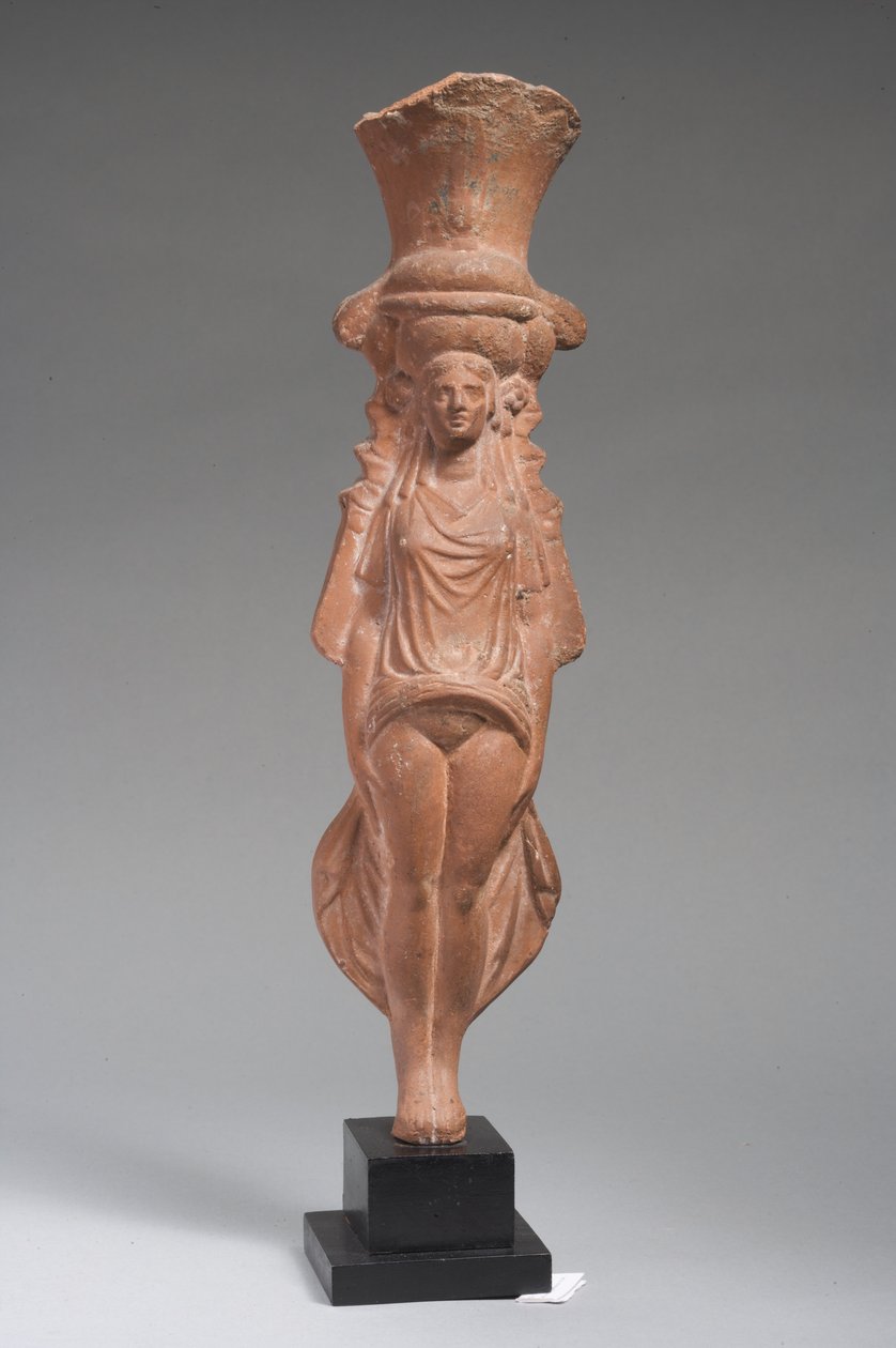 Naczynie rzymsko-egipskie w formie Izydy-Afrodyty (terakota) autorstwa Roman Imperial Period