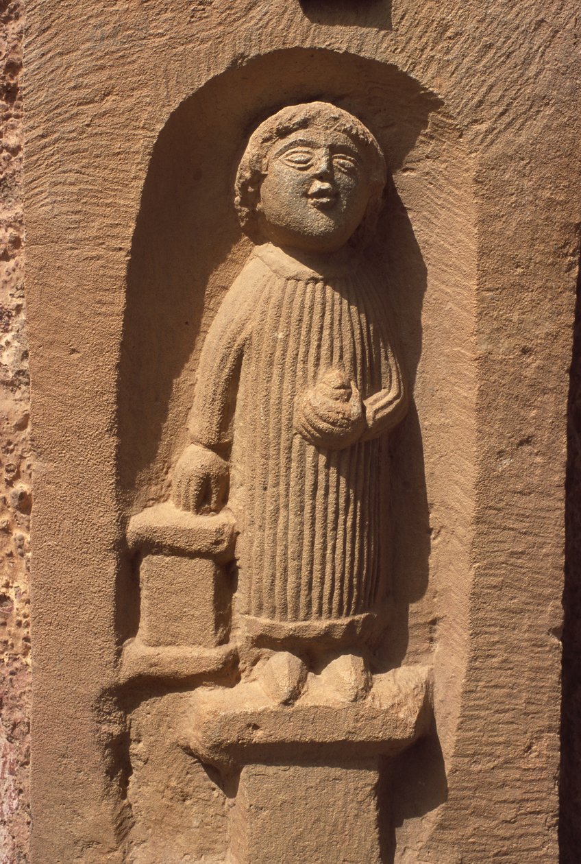 Stela z postacią ludzką autorstwa Roman Imperial Period