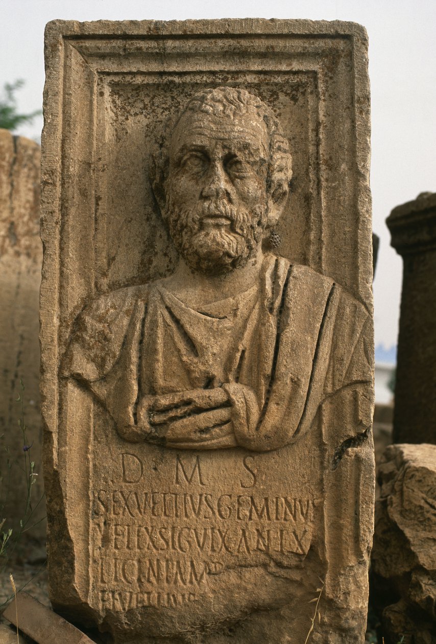 Stele z głową autorstwa Roman Imperial Period
