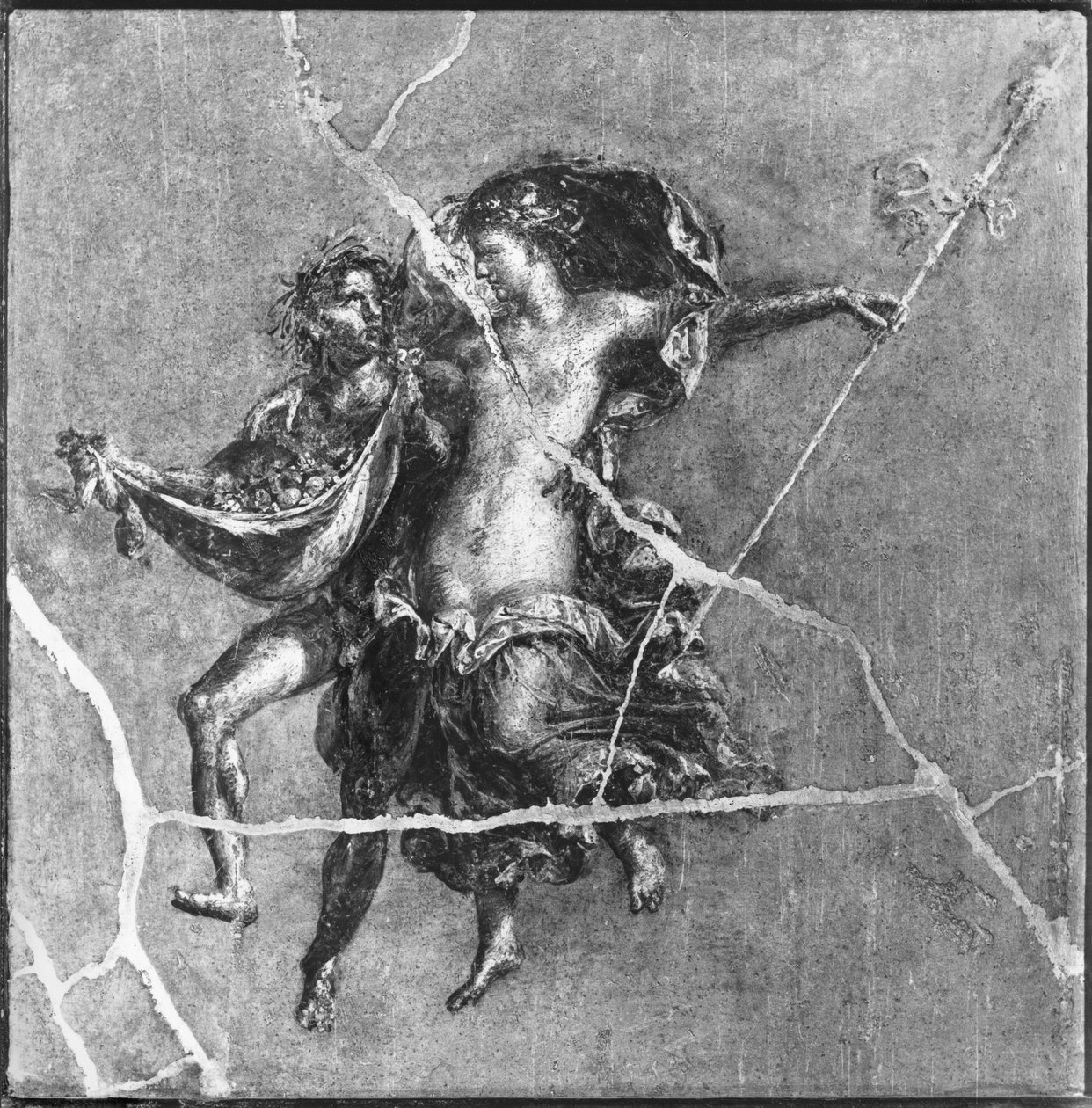 Faun i Bachantka z Pompejów autorstwa Roman Roman