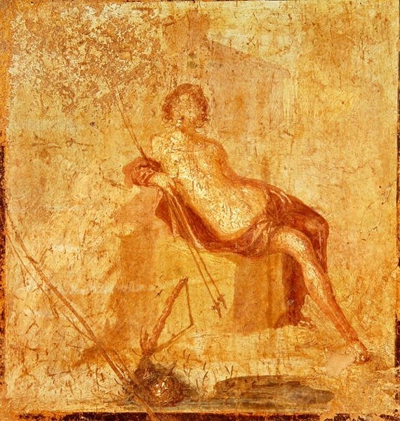 Narcyz, z Pompejów, I wiek pne-AD 79 autorstwa Roman Roman