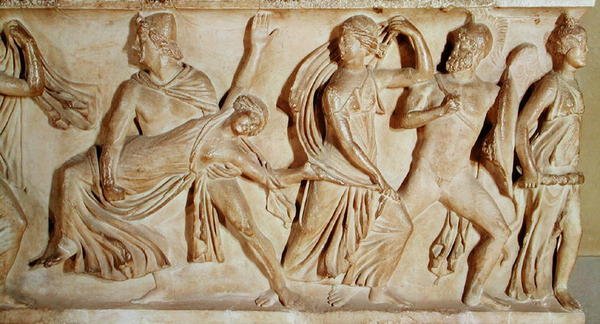 Sarkofag Dioscuri autorstwa Roman Roman
