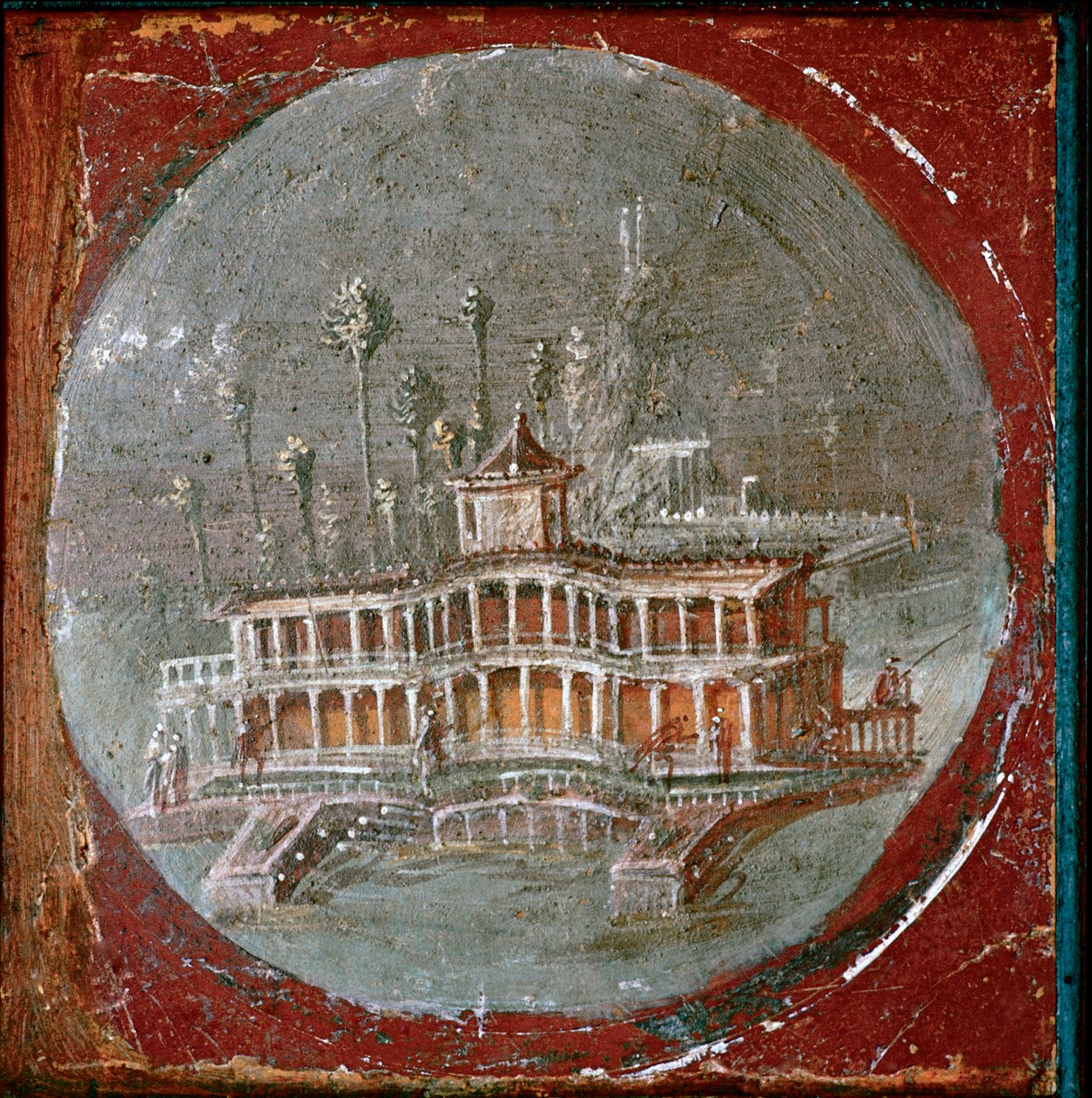 Willa w Stabiae (świeża) autorstwa Roman