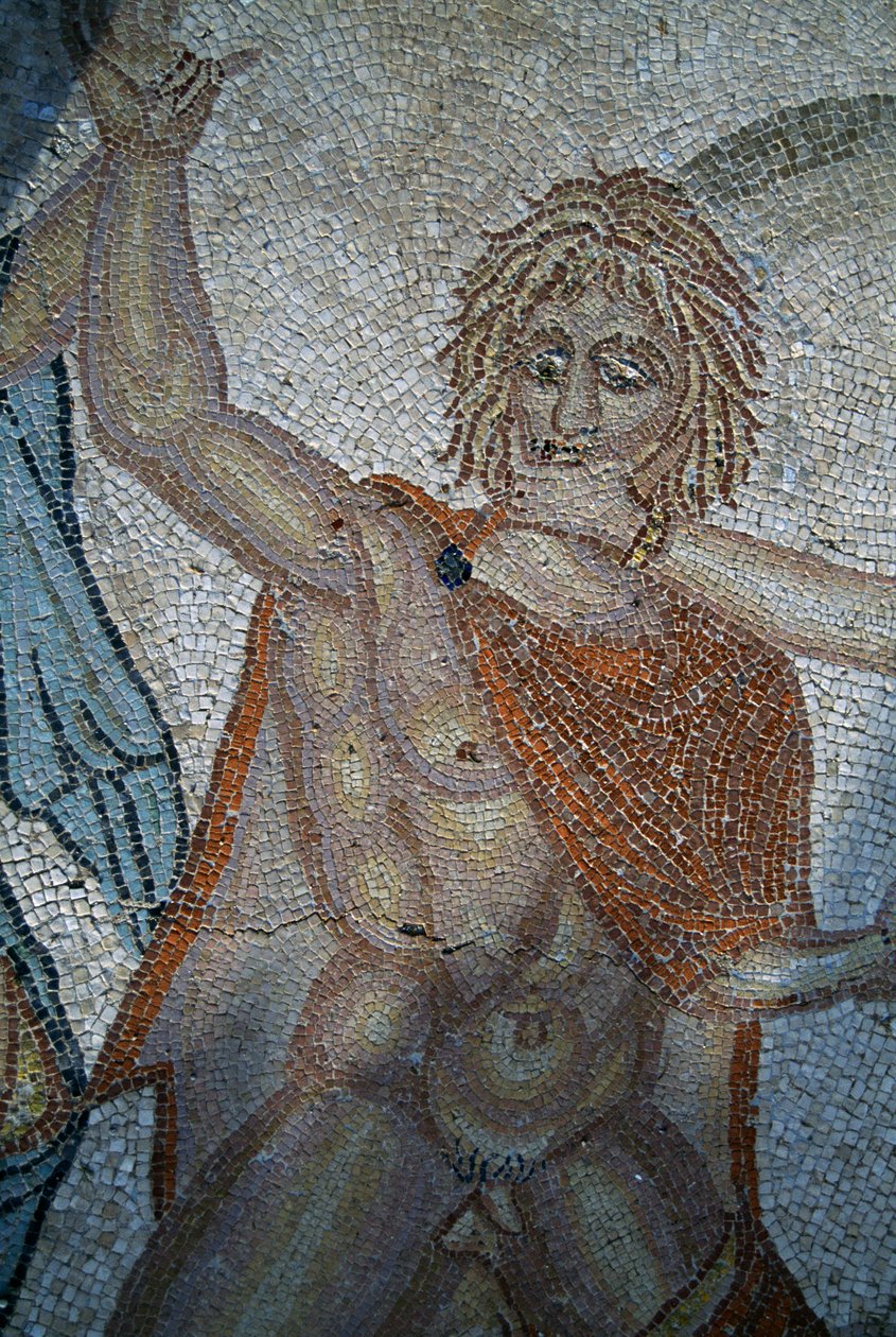 Porwanie Hylas przez nimfy, mozaika w Domu Wenus w rzymskim mieście Volubilis (Lista Światowego Dziedzictwa UNESCO autorstwa Roman