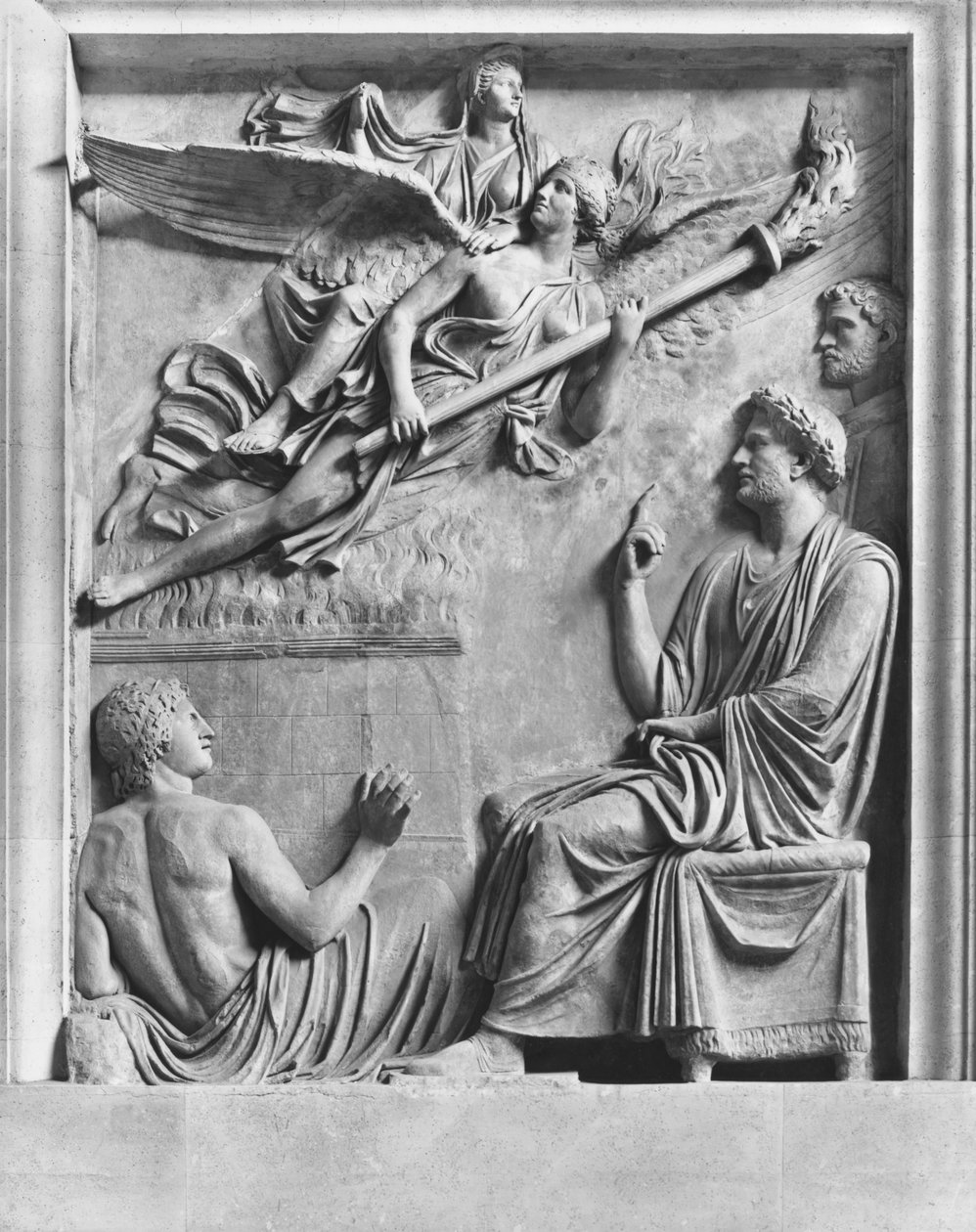 Apoteoza Faustyny Młodszej (125-175 ne) żony Marka Aureliusza (121-180 ne) autorstwa Roman