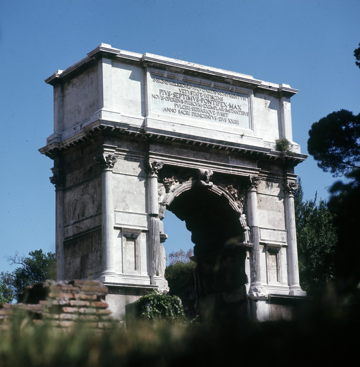 Łuk Tito, Forum Romanum, Rzym autorstwa Roman