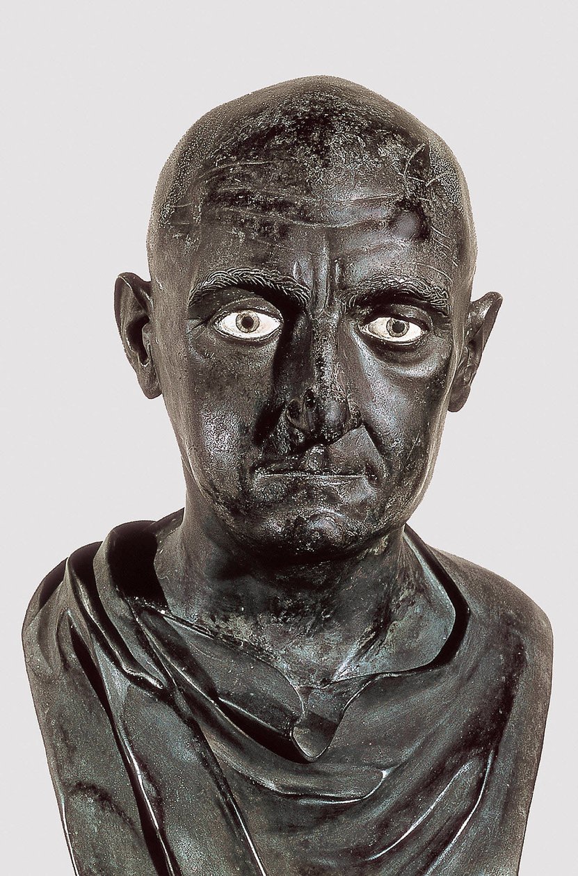 Popiersie Publiusza Korneliusza Scypiona Afrykańskiego autorstwa Roman