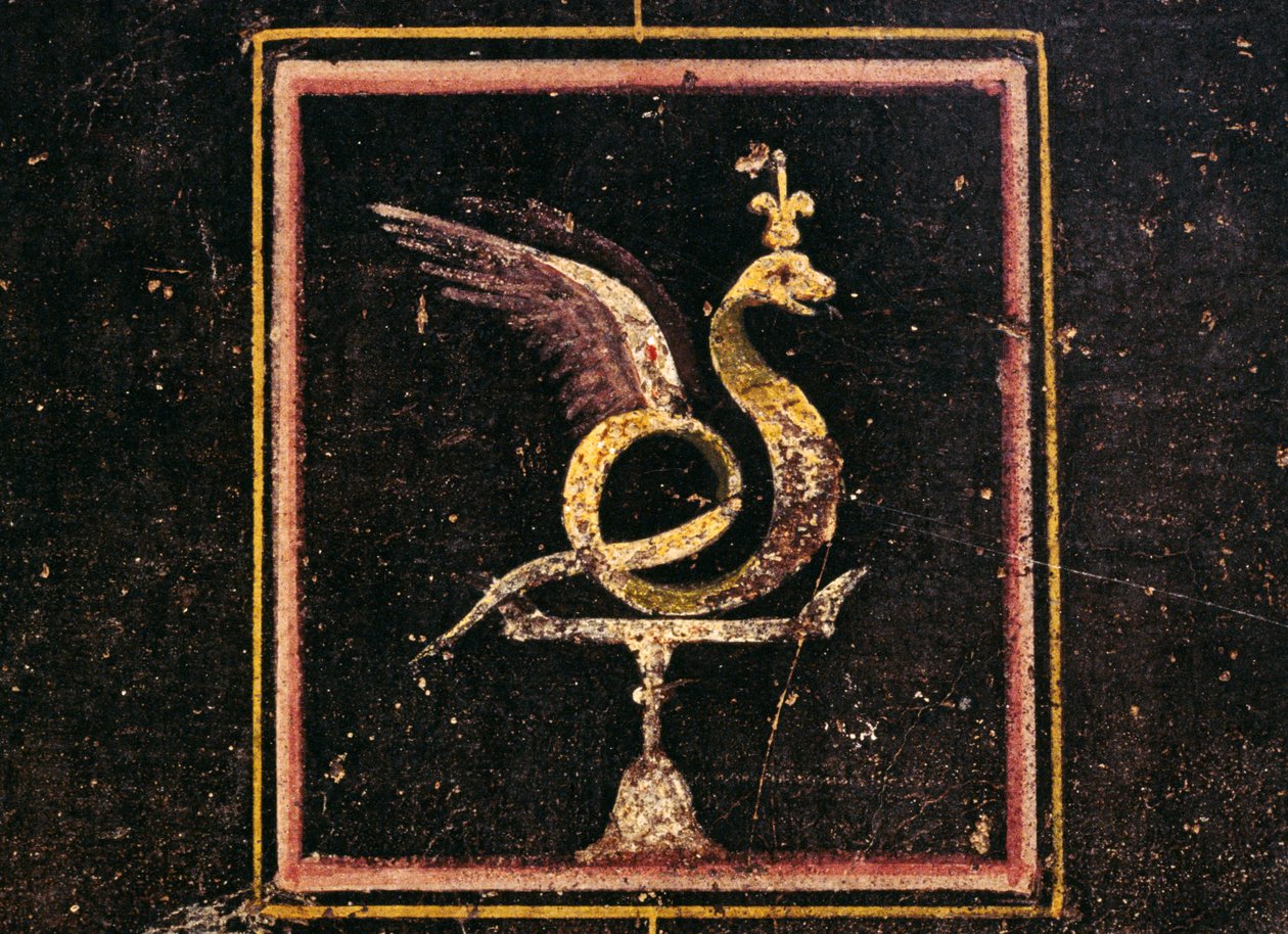 Freski z Villa Dei Misteri autorstwa Roman