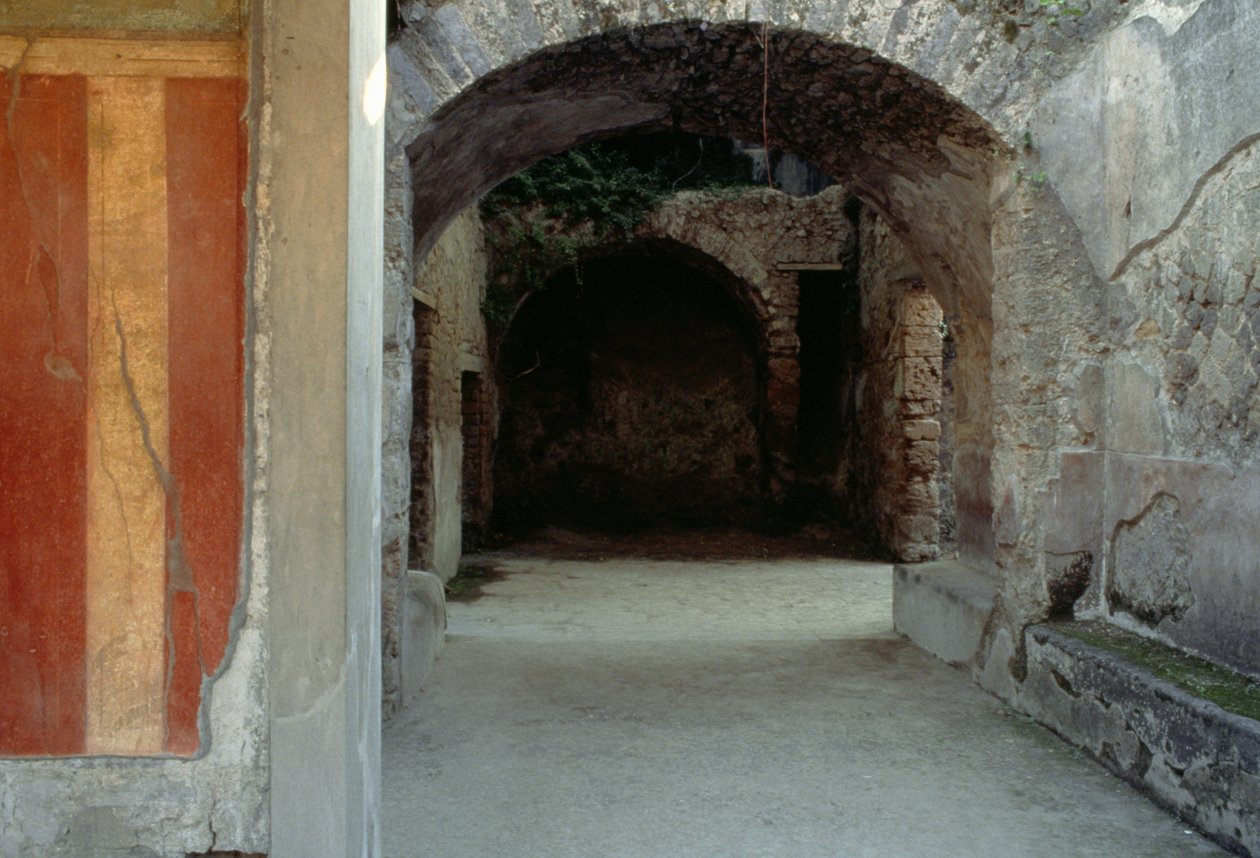 Spojrzenie na Willę Tajemnic, Pompeje (Lista Światowego Dziedzictwa UNESCO) autorstwa Roman