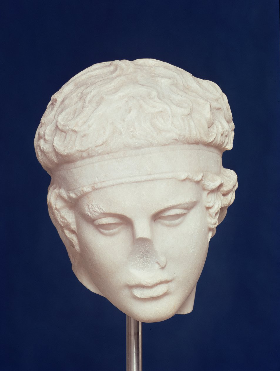 Głowa Diadumenos (marmur) (patrz również 293766) autorstwa Roman