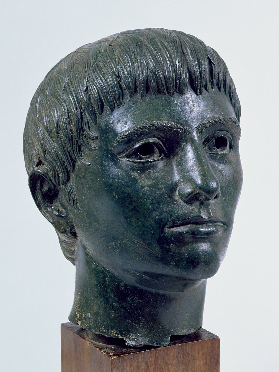 Głowa dziecka (brąz) (zob. 254055) autorstwa Roman