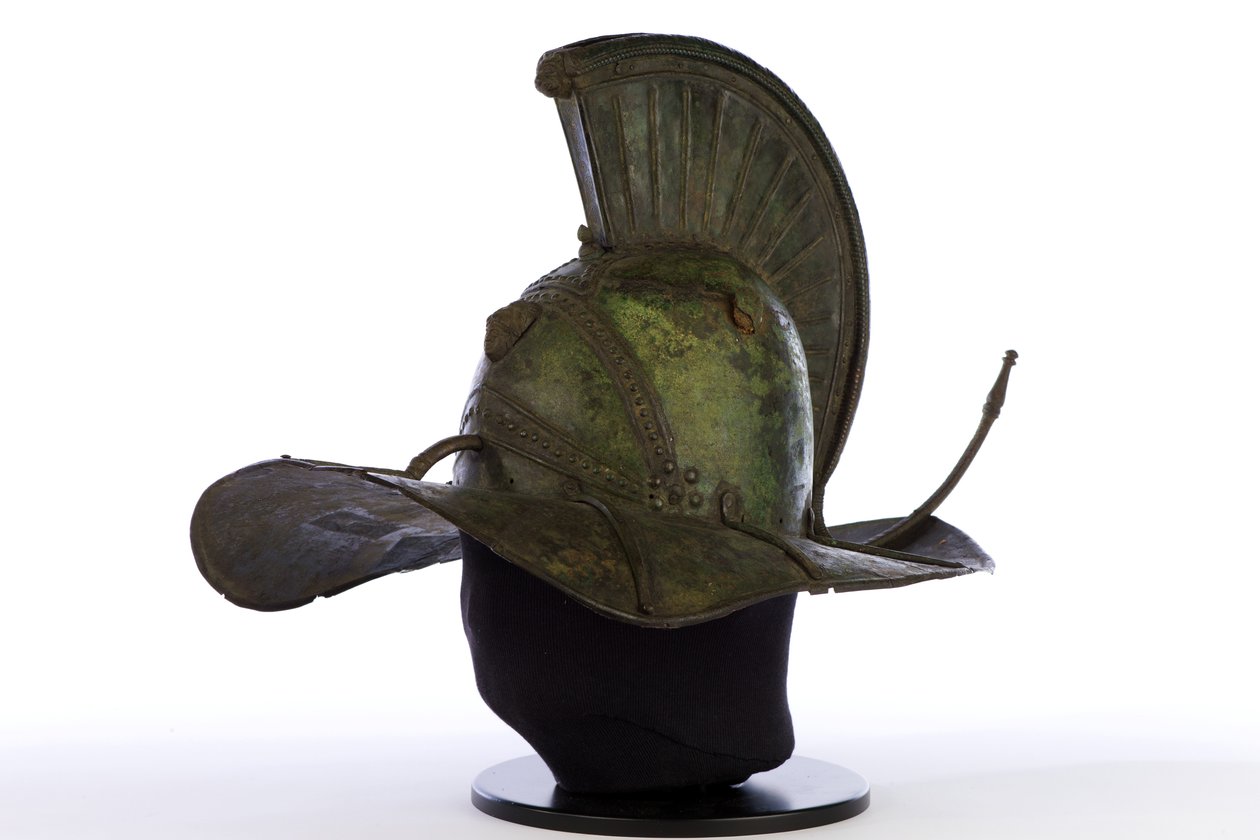 Hełm Gladiatora (brąz) autorstwa Roman