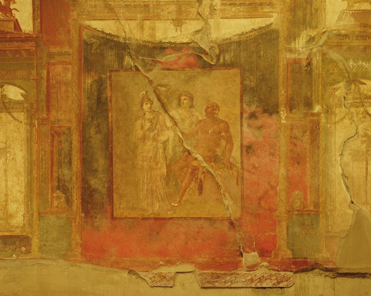 Herkules między Juno i Minerwą, Kolegium Augustów autorstwa Roman