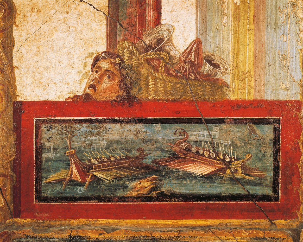 Włochy, Kampania, Pompeje (wpisane na Listę Światowego Dziedzictwa UNESCO) autorstwa Roman