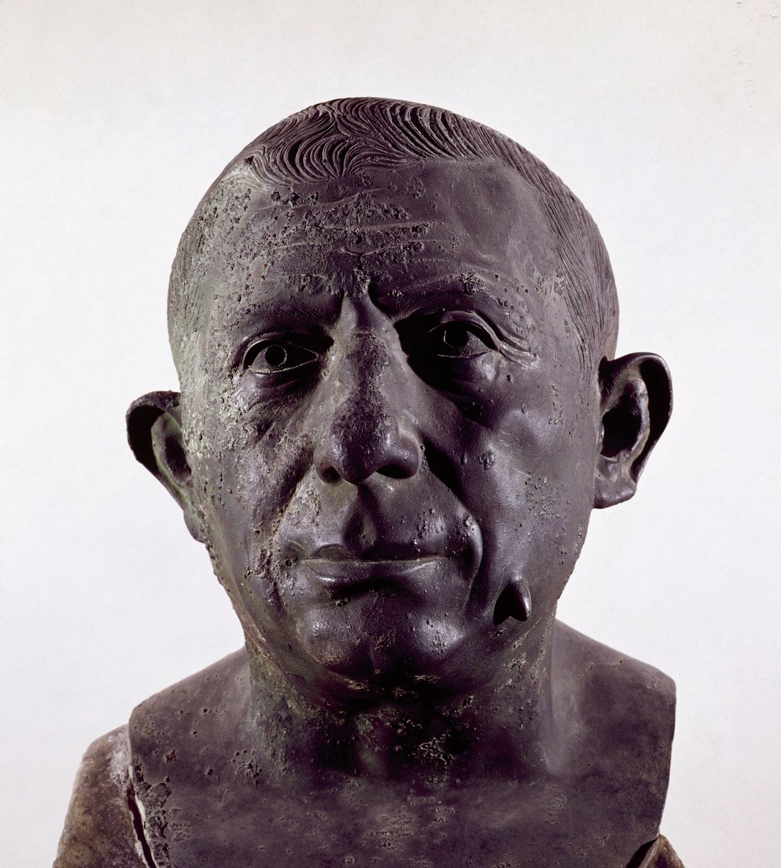 Lucius Caecilius Lucundus, bankier z Pompei (popiersie z brązu, ok. 20-62 ne) autorstwa Roman