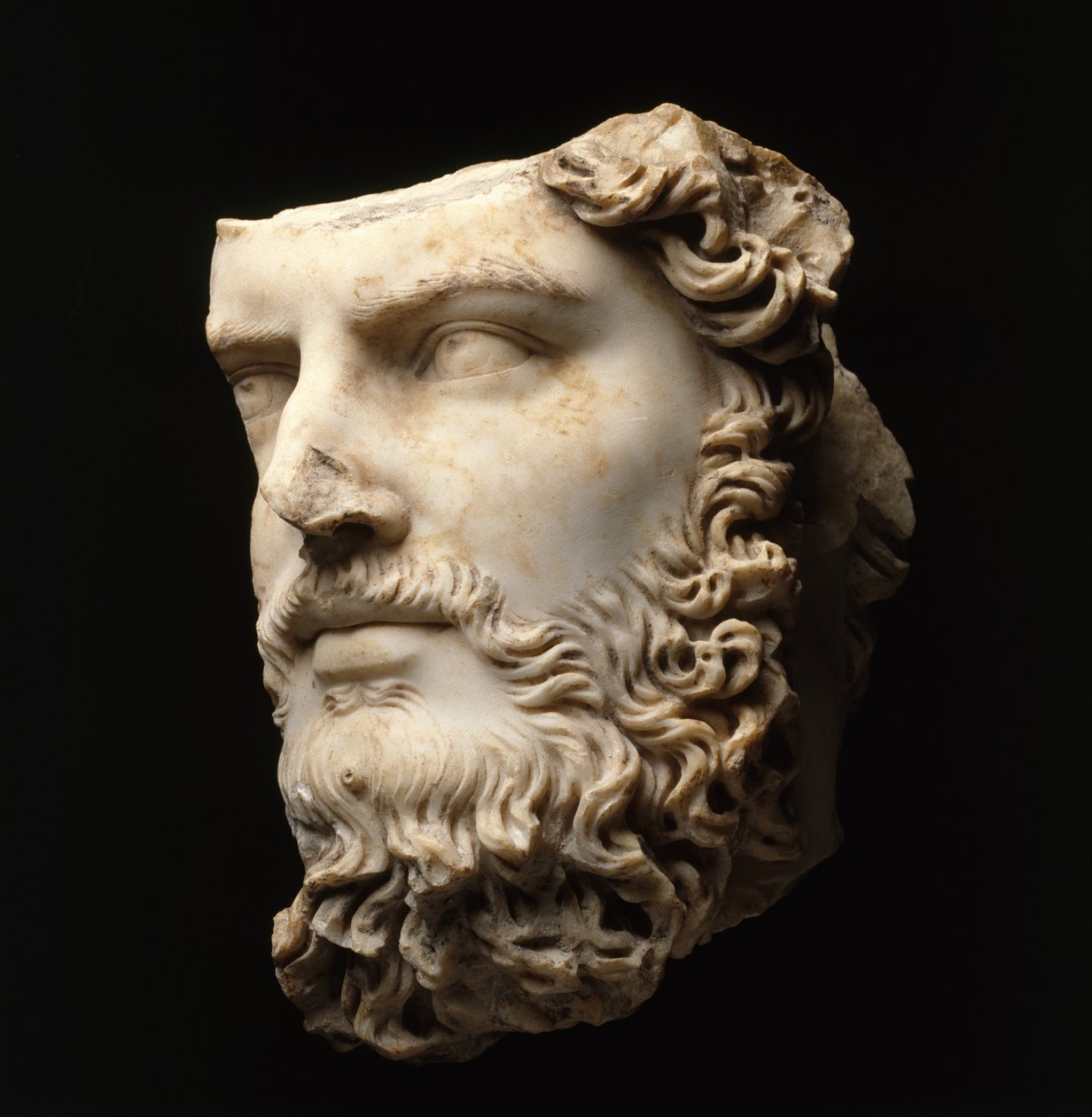 Portret współcesarza Lucjusza Werusa autorstwa Roman