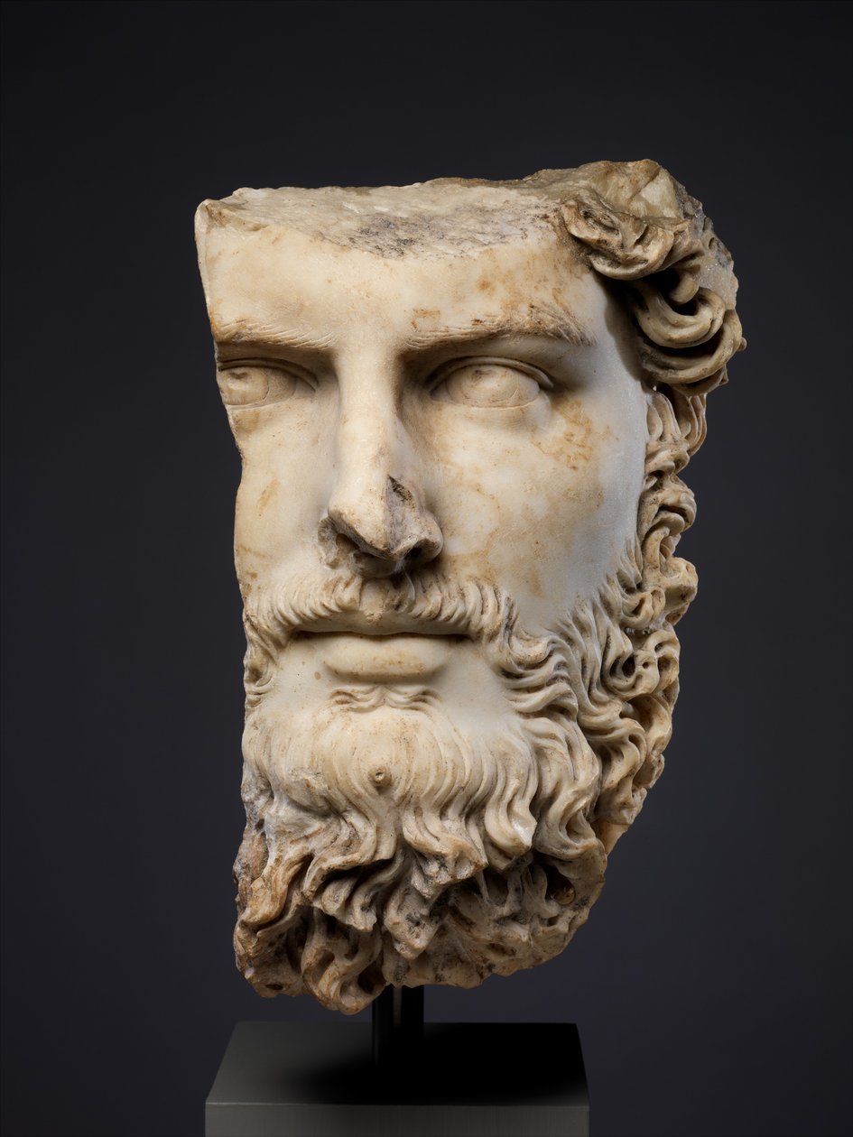 Portret współcesarza Lucjusza Werusa autorstwa Roman