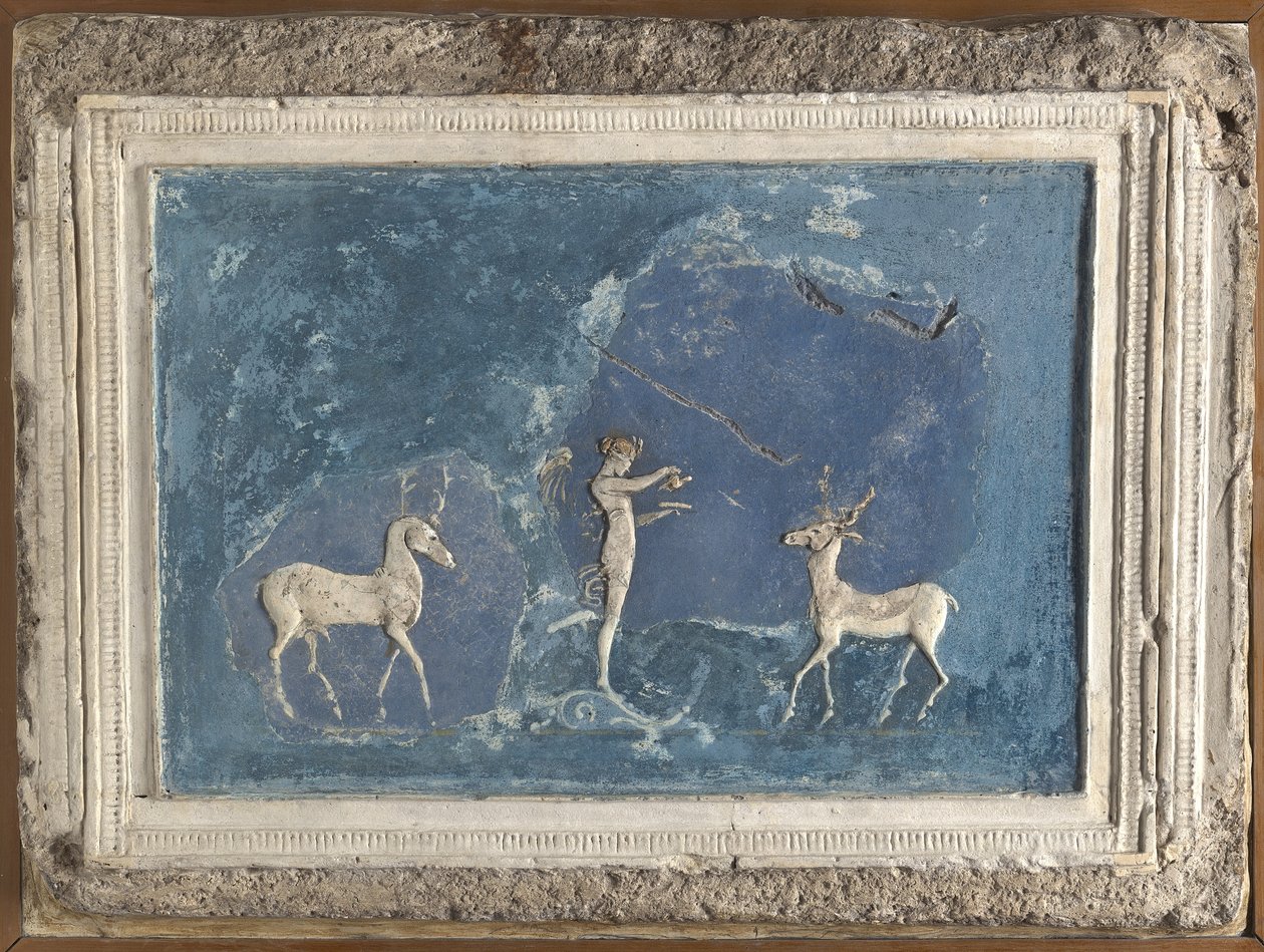 Panel reliefowy, autorstwa Roman