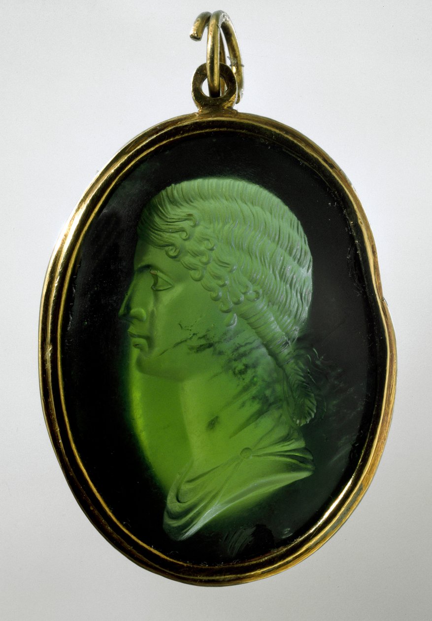 Sztuka rzymska: „Agrypina Młodsza (15-59 n.e.) (Agrypina minor), córka generała Germanika zamordowanego przez Nerona. Przyszedł. Rzym, Musei Capitolini autorstwa Roman