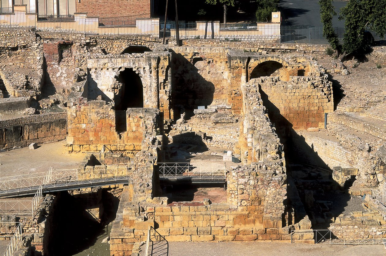 Amfiteatr rzymski, Estragon, Katalonia, Hiszpania autorstwa Roman