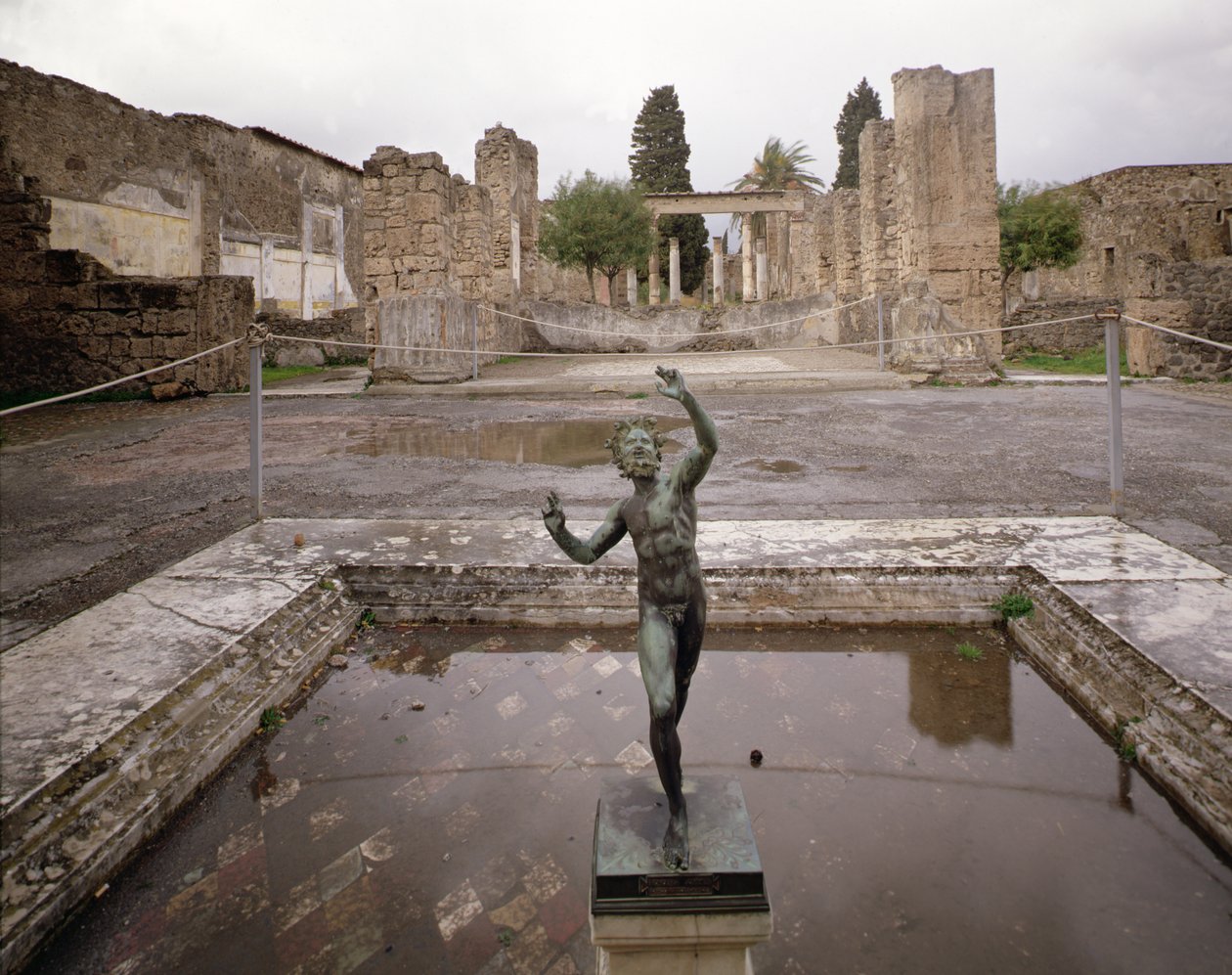 Widok na Casa del Fauno (Dom Fauna) autorstwa Roman