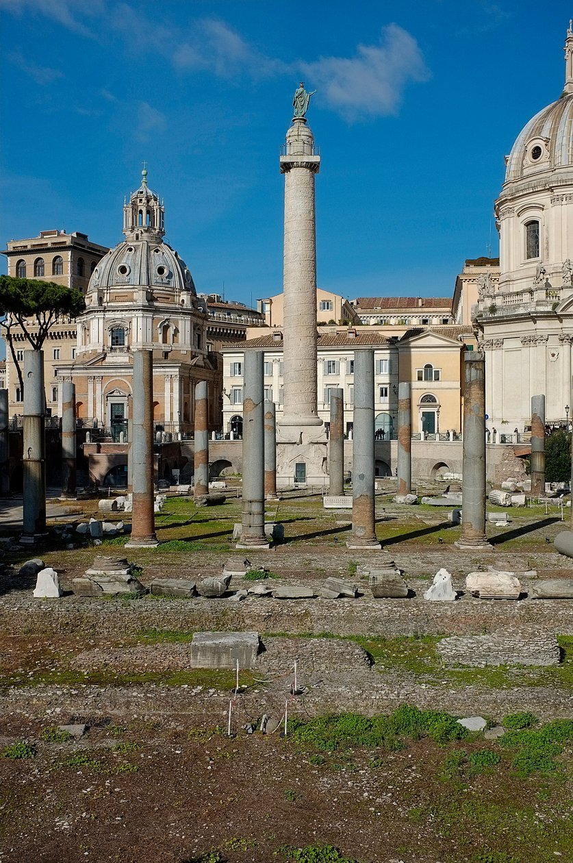 Widok Forum i Kolumny Trajana autorstwa Roman