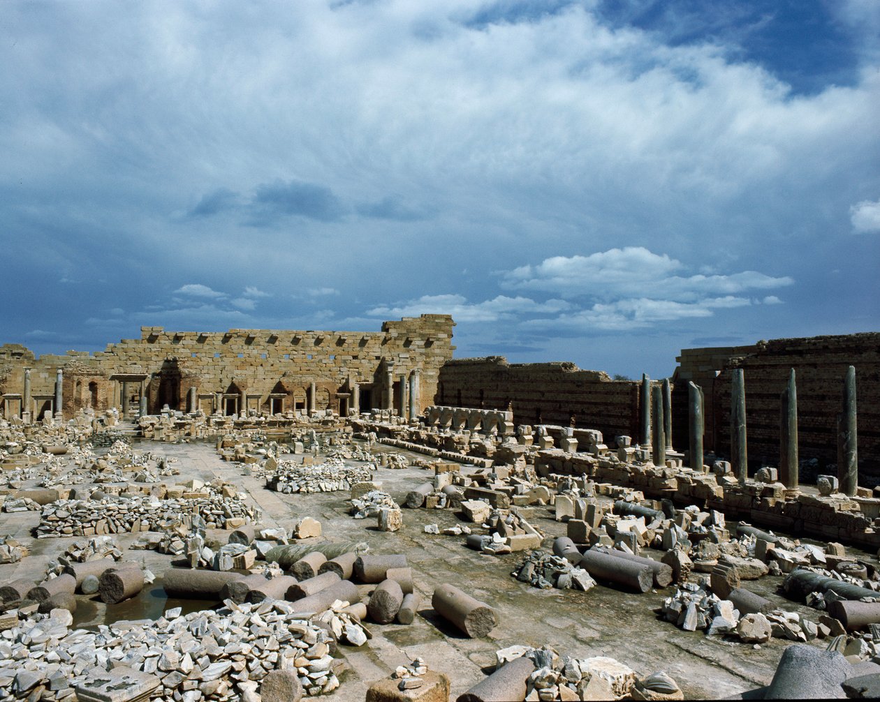 Widok forum Septimusa Sewera autorstwa Roman