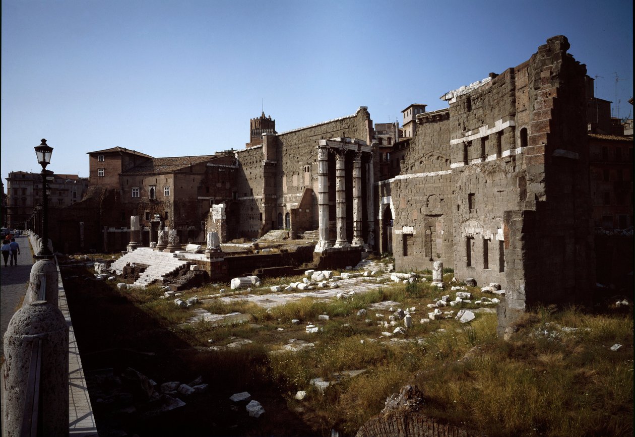 Widok forum Augusta (zdjęcie) autorstwa Roman