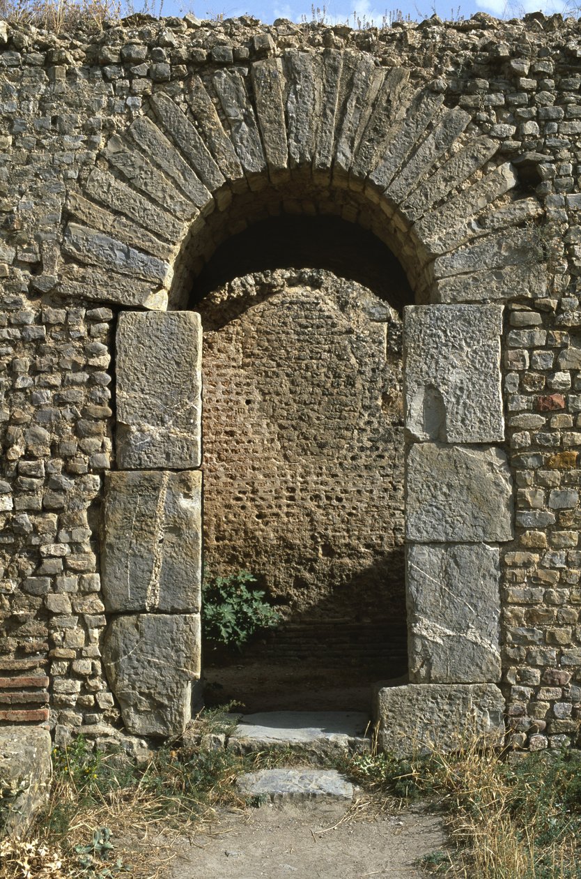 Drzwi, fragment łaźni, okres cesarski 27 pne-395 ne autorstwa Roman Imperial Period