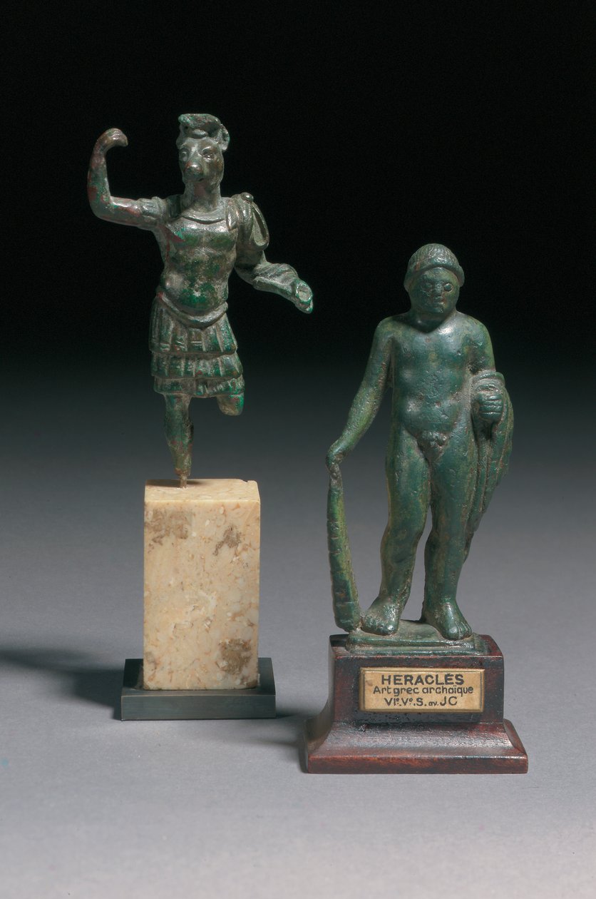 Figura Psychopomp Hermanubis, ok. II wne autorstwa Roman Period Egyptian