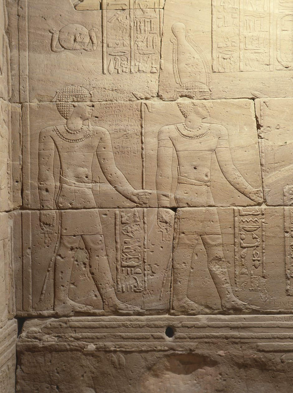 Świątynia Dendur, ok.10 pne (piaskowiec eolski) autorstwa Roman Period Egyptian