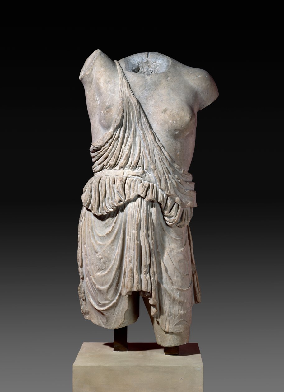 Amazonka, rzymska kopia greckiego brązu z ok. 430 pne (marmur) autorstwa Roman Roman