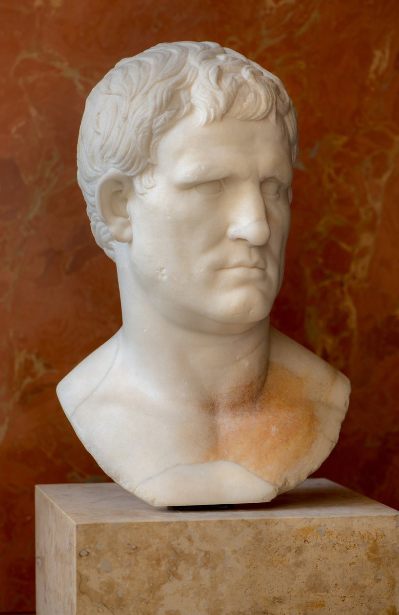 Art Rome Bust d Agrippa (ok. 64 pne - 12 pne) autorstwa Roman Roman